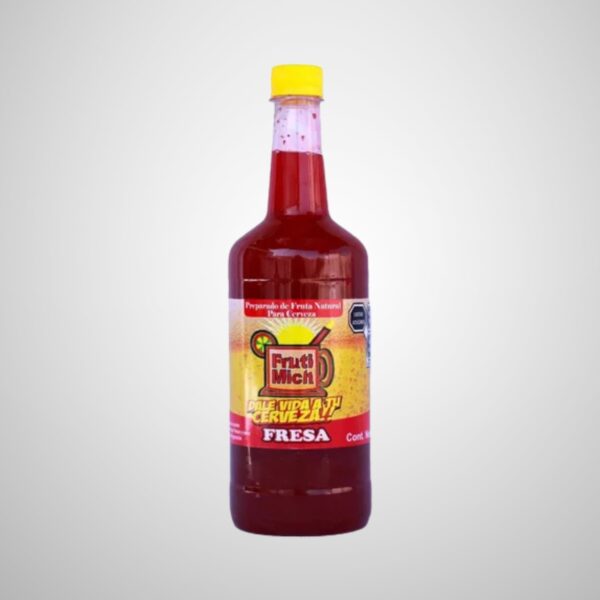 Frutimich Jarabe Para Michelada Sabor Fresa 1lt