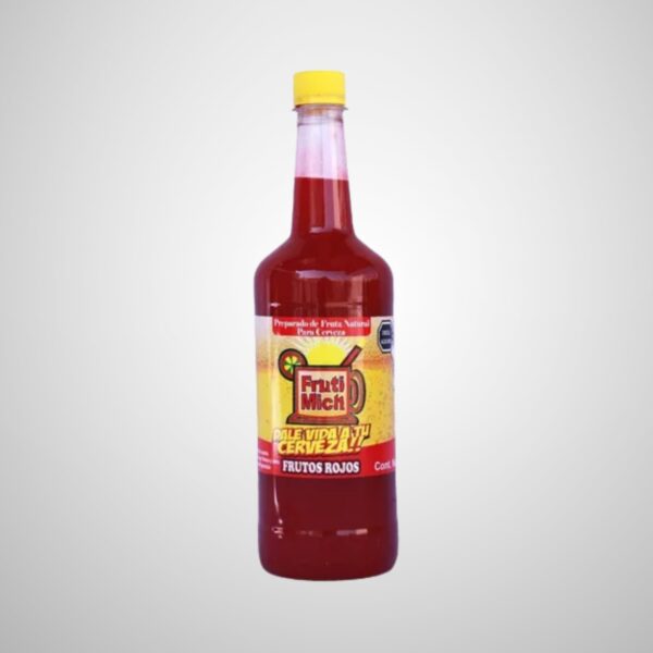Frutimich Jarabe Para Michelada Sabor Frutos rojos 1lt
