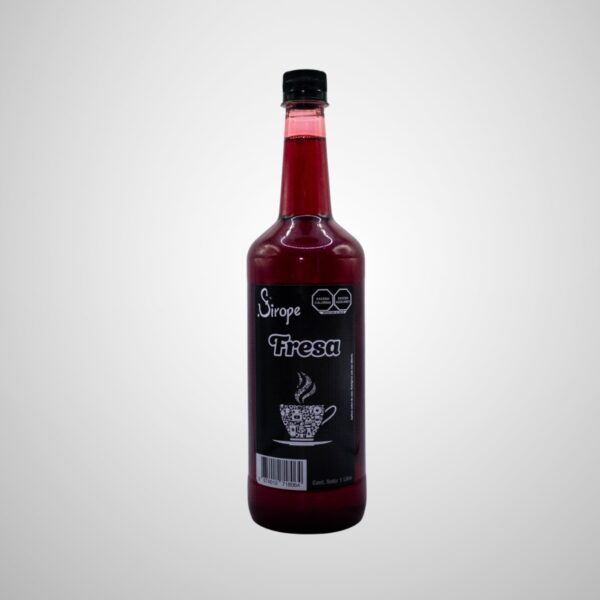 Sirope jarabe 1lt Fresa