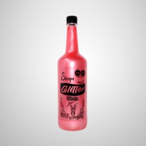 Sirope Glitter 1lt Chicle rosa