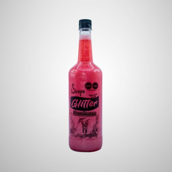 Sirope Glitter 1lt Frambuesa