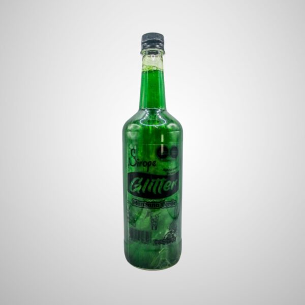Sirope Glitter 1lt Manzana verde