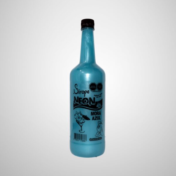 Sirope Neon 1lt Mora azul